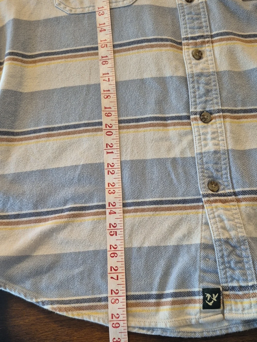 Vintage Outdoor Life Short Sleeve 100% Cotton Heavy Button Up Shirt  Large Mens